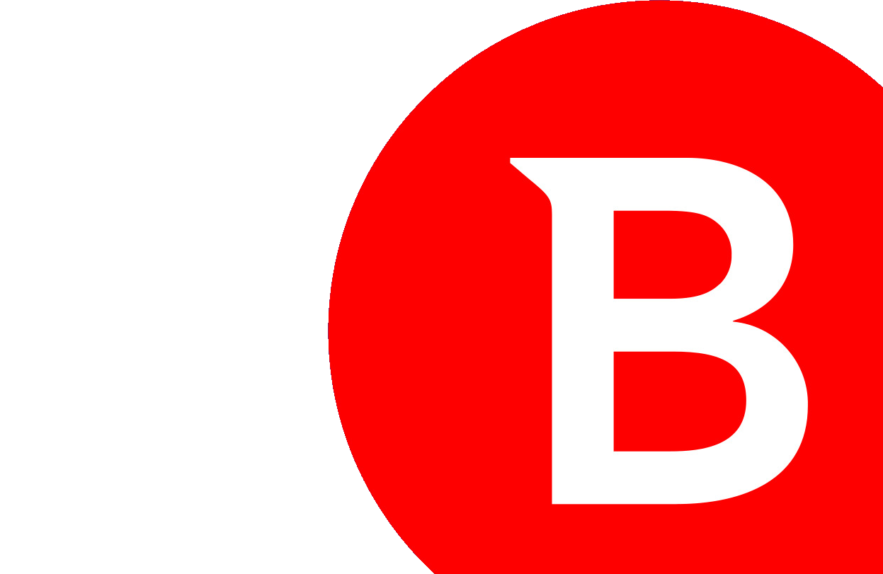 B